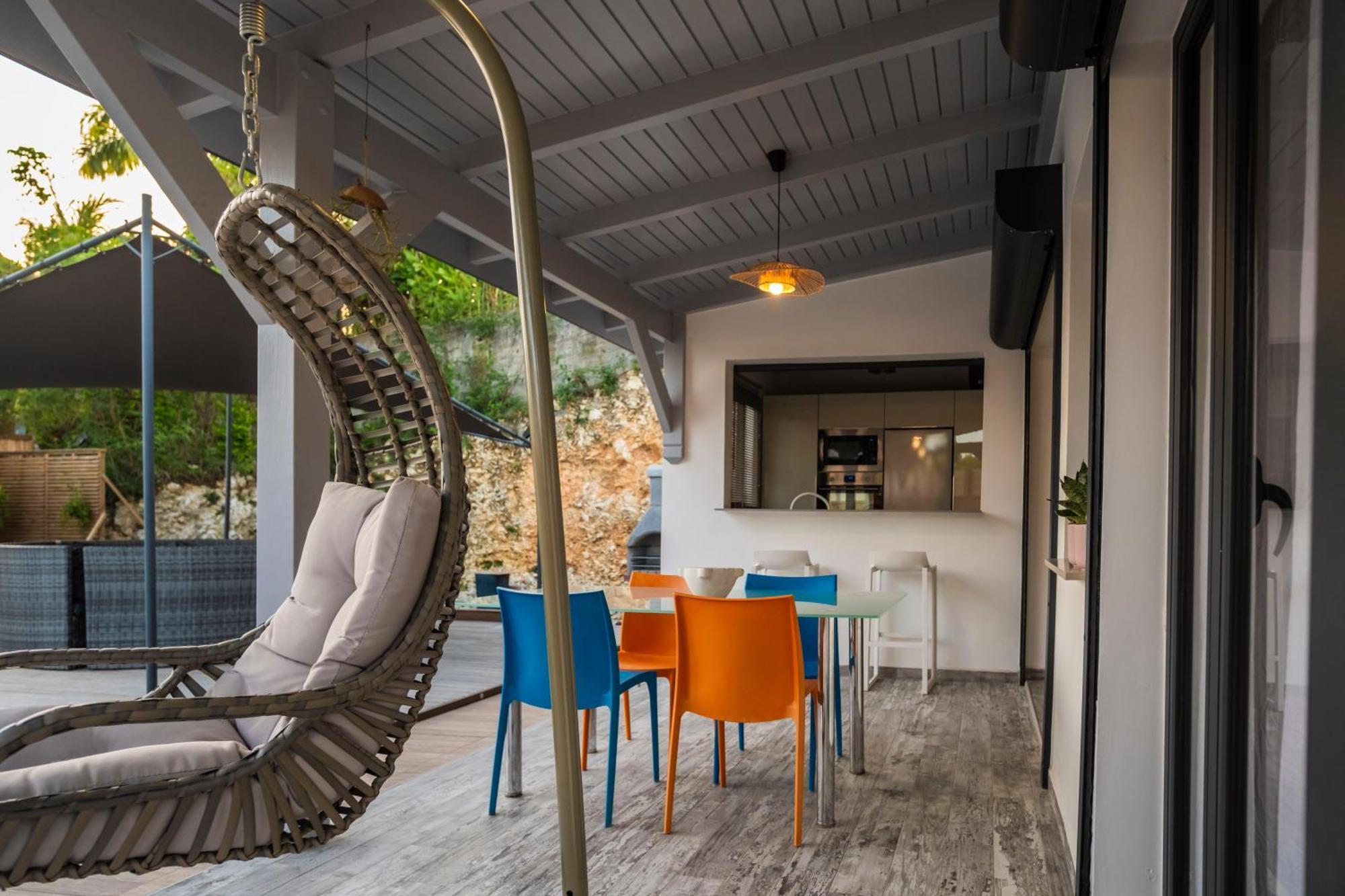 Villa Les Terrasses De Fonds Thezan Сент-Анн Экстерьер фото