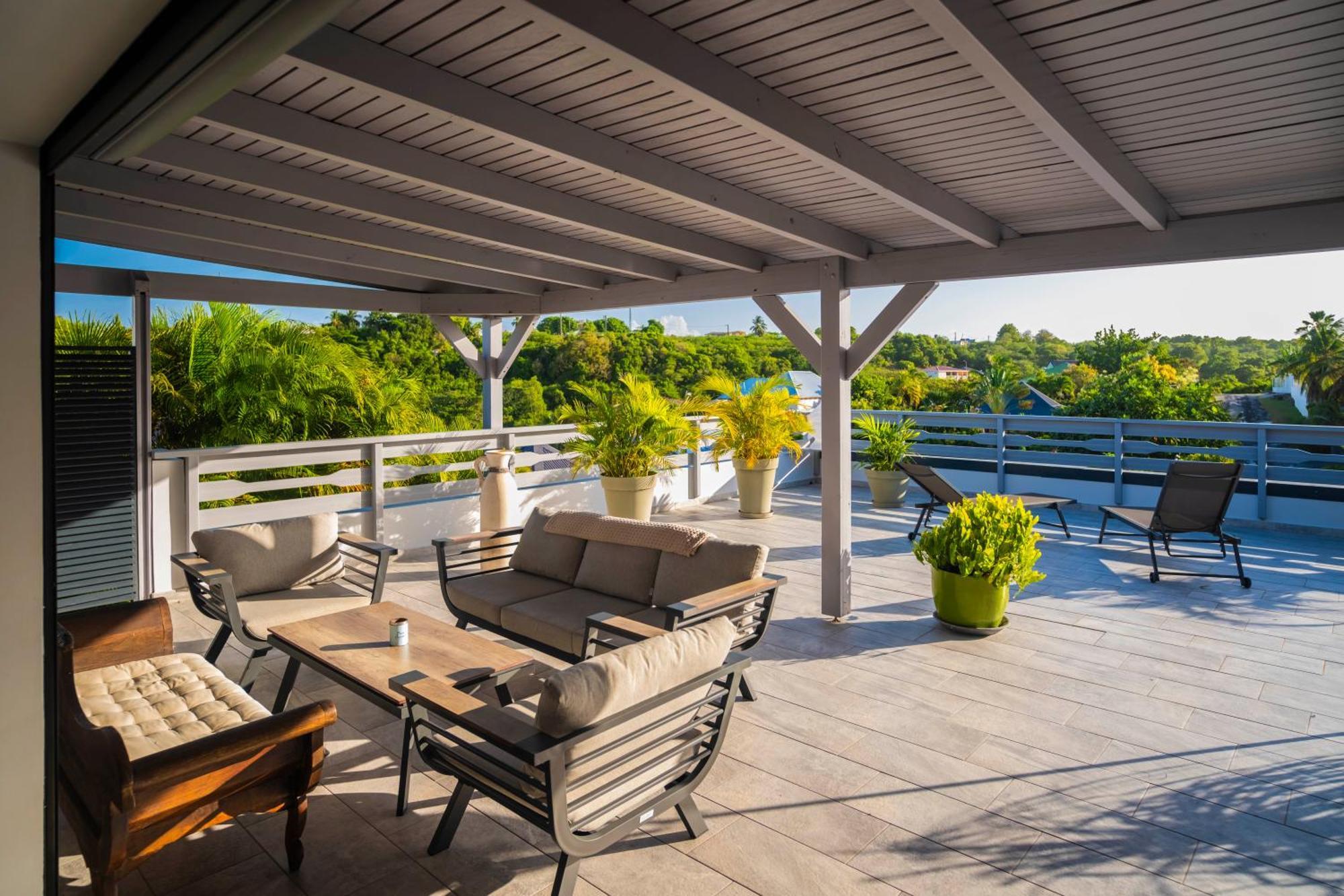 Villa Les Terrasses De Fonds Thezan Сент-Анн Экстерьер фото