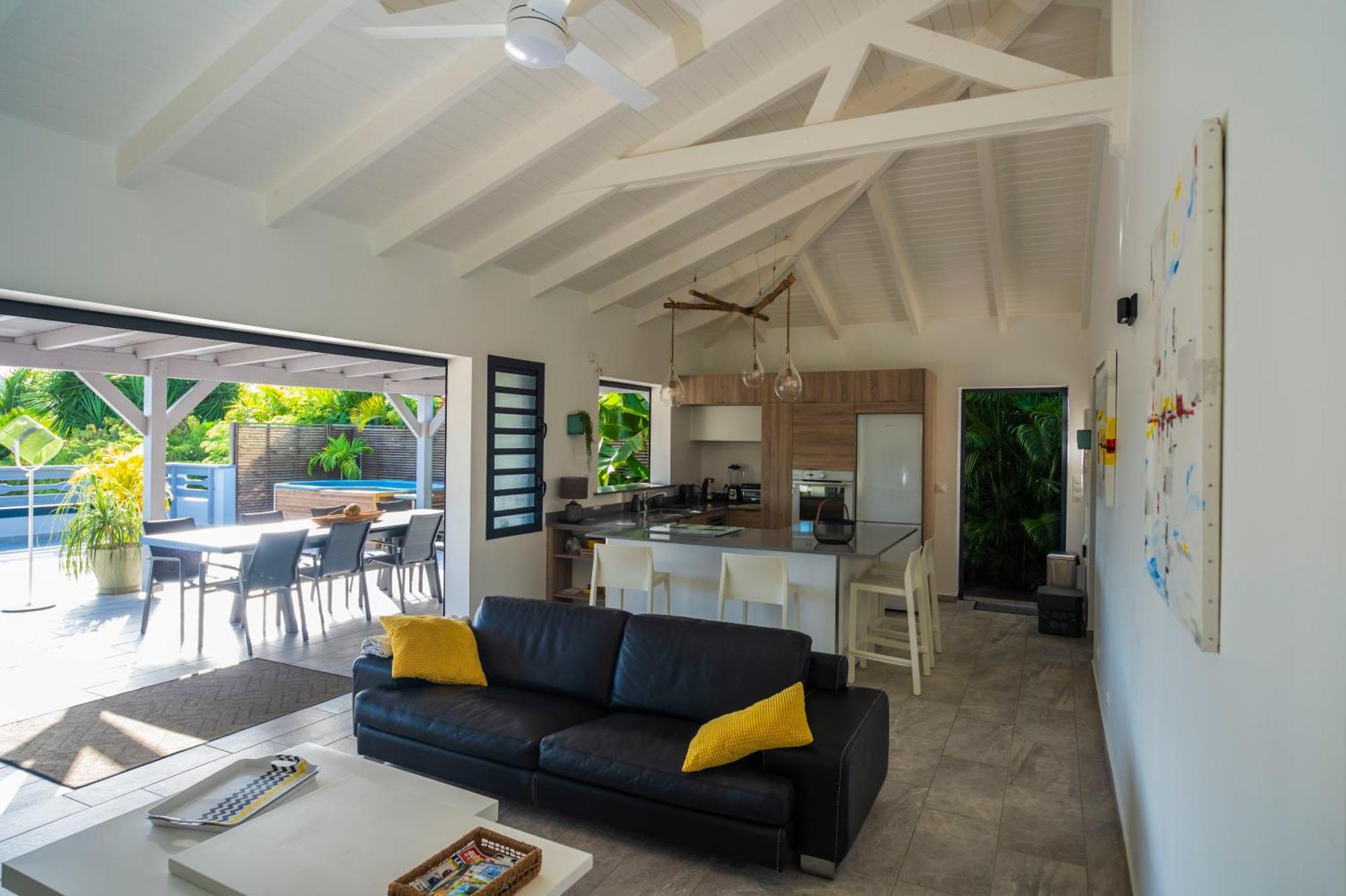 Villa Les Terrasses De Fonds Thezan Сент-Анн Экстерьер фото